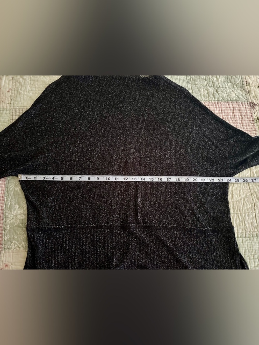 Maurices Black Ribbed Knit Pullover Sweater - Picture 6 of 7